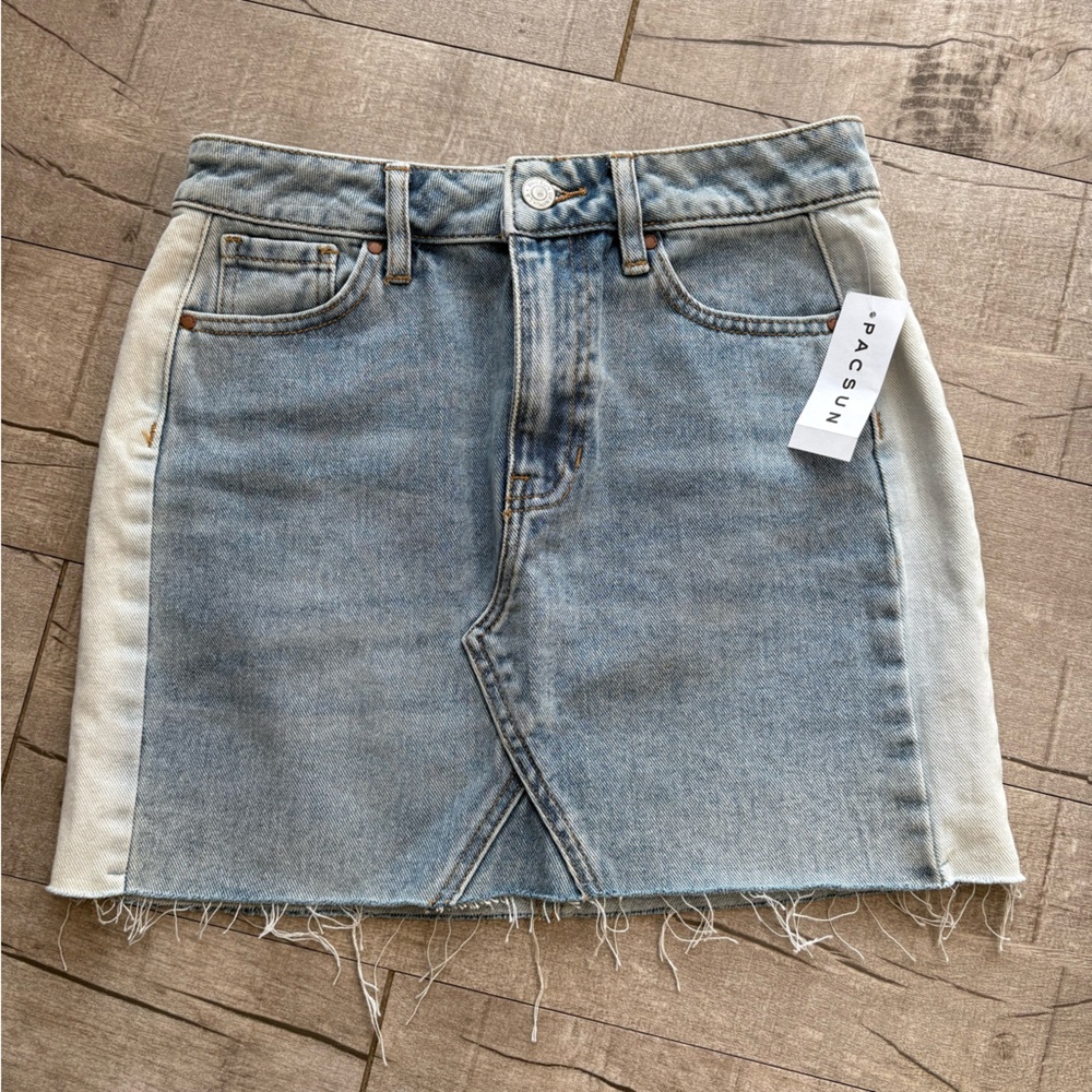 PacSun Light Blue Denim Skirt